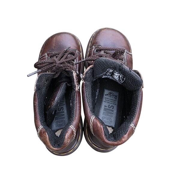 Dr. Martens 8542 Brown Leather Boots Made in England Chunky Workwear Gorpcore W6 - Picture 4 of 13